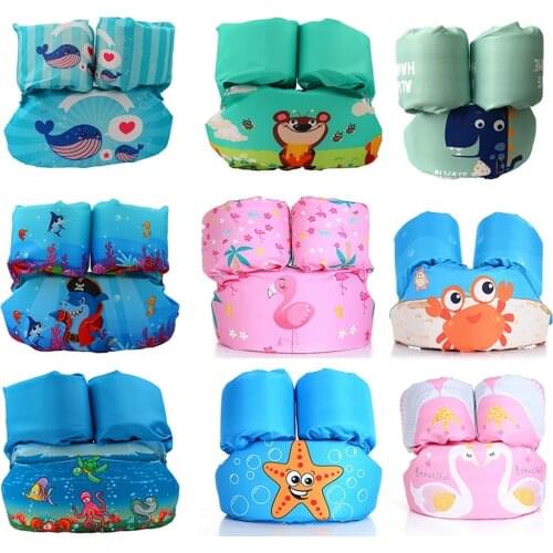 2-6 Baby Float Arm Sleeve Life Jacket Kids Safety Life Vest Children Swim Life Jackets Swimming Ring Puddle Jumper Kids Vest