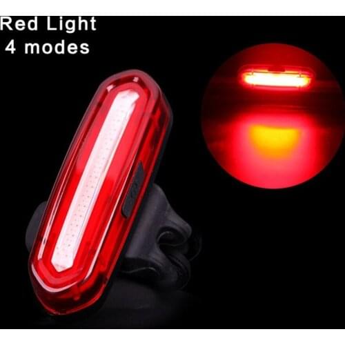 Bike Bicycle light Usb Rechargeable LED Taillight Cycling Safety Warning Lamp Waterproof Super Bright