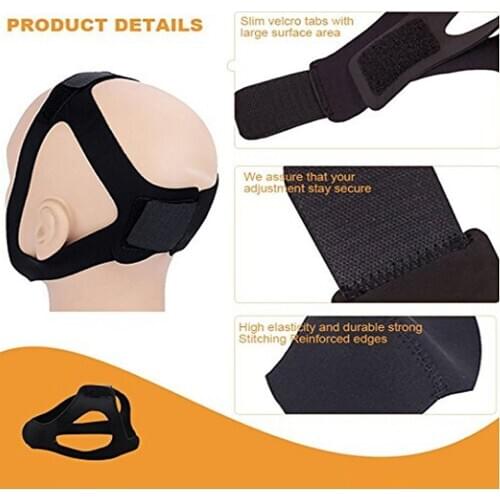 Triangular Snoring Belt Sleeping Snoring Chin Strap Diving Cloth Soft And Comfortable Anti-snoring Belt