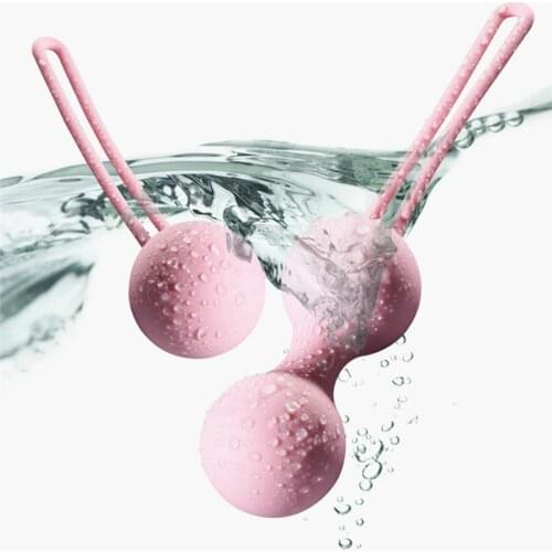 Vagina Ball Kegel Ball for Women Soft Washable Postpartum Pelvic Floor Repair Reusable Sex Toy Safe Silicone Tighten Exercise
