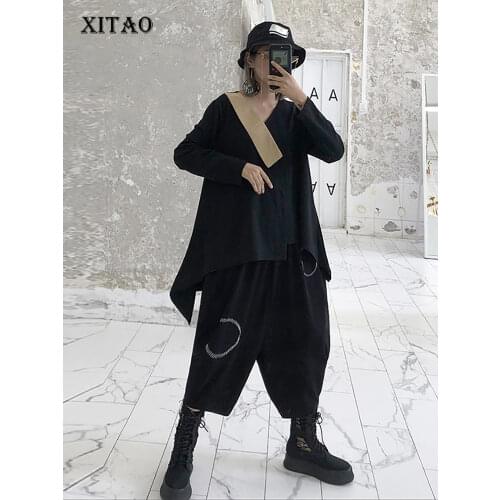 XITAO Women's Cropped Trousers