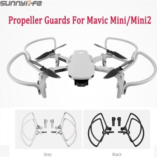 Sunnylife Mavic Mini 2 Propeller Guards with Mini2 Landing Gears Propellers Shielding Rings Protectors for Mavic Mini/Mini2