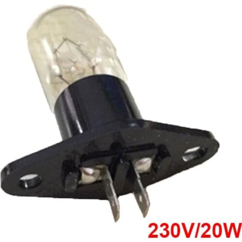 1Pcs Universal Narrow Feet Bulb Light 20W Refrigerator Bulb for Haier Galanz Panasonic Fridge Microwave Oven Replacement Parts