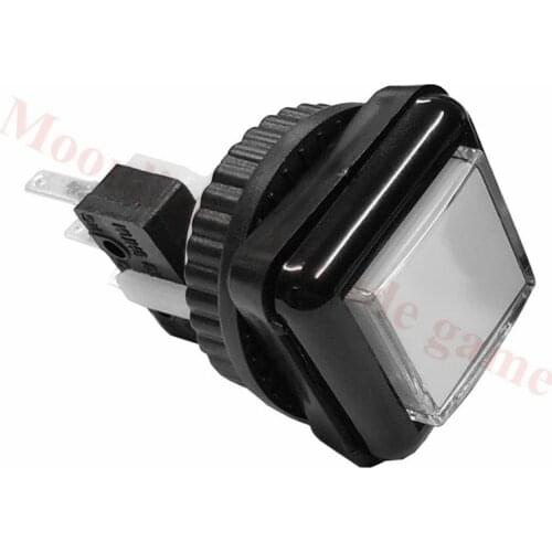 10PCS 27*27mm Small square LED Light Illuminated push button switch for casino slot machine gambling game machine micro switches