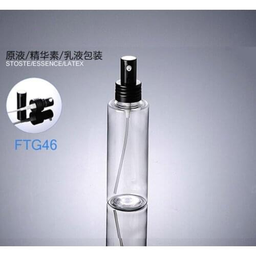 300pcs/lot 100ml Plastic Bottle and Pump, Clear Empty Perfume Essential oil Lotion Bottle Cosmetics Bottles