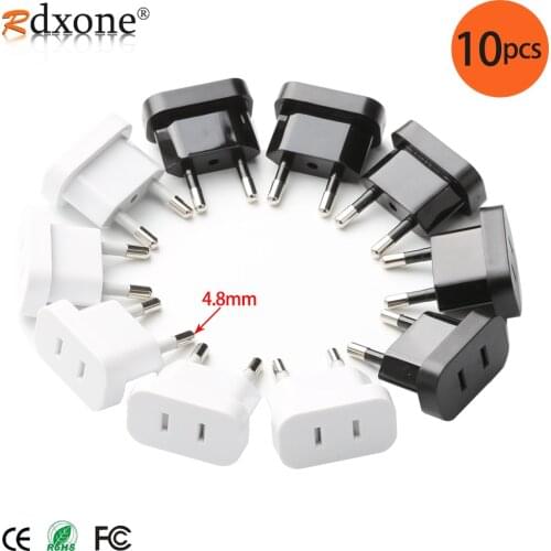 US to EU Adapter Power Plug Converter Travel Adapter US To EU Euro Europe Plug Electrical Socket