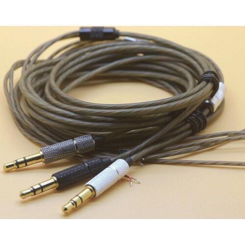 C5 Silver plated wire DIY earphone wire