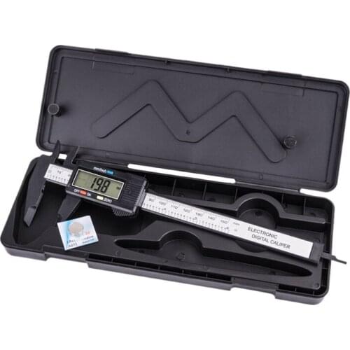 Hot-ZTTO Bicycle Plastic Fiber Accurate Electronic LCD Vernier Caliper 0-150Mm Bike Parts Measuring Tool