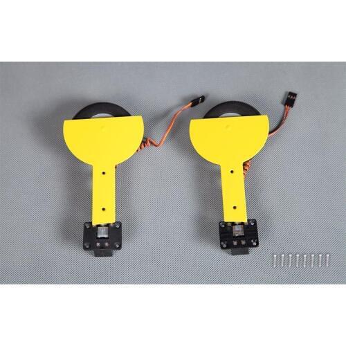 FMS Model 980mm / 0.98m P-39 P39 Main Landing Gear System with 2 retracts installed KG113 RC Model Plane Parts