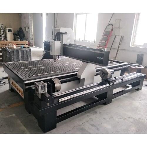 Jinan Factory Price Cnc Router Machine Wood Router 1325 Woodworking Machine With Rotary Axis Long Gantry CNC Milling Machine