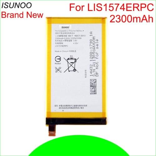 ISUNOO 2300mAh LIS1574ERPC Battery For Sony Xperia E4 E4G Dual E2104 E2105 E2114 E2115 E2124 E2003 E2006 E2053 E2033 E2043