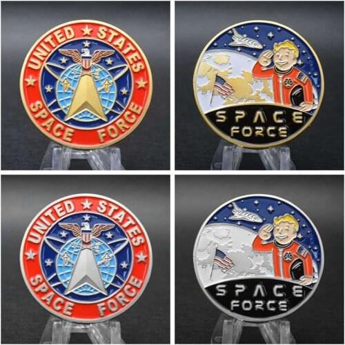 United States Space Force Challenge Coins Commemorative Collectible