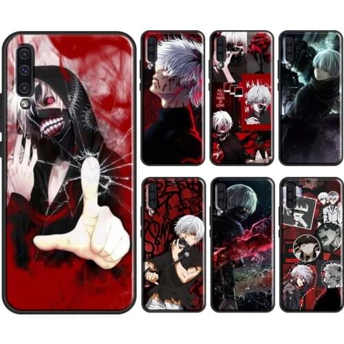 Ken Kaneki Anime Tokyo Ghoul Soft Case For Samsung Galaxy A52 A42 A12 A20e A21S A10 A40 A50 A70 A51 A71 A31 A41 Cover