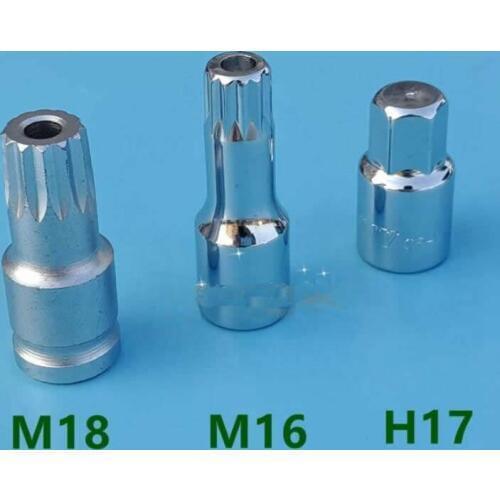 New arrival and good quality! Fit for V-W for Au-di Oil Pan Drain Plug Screw Bolt Star Tamper Proof Socket Tool T0149