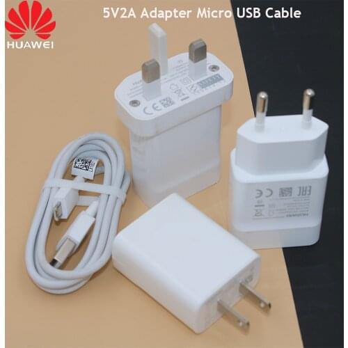 Original Huawei 5V 2A USB Charger Cable 2A Micro/Type-C USB Cable For P9 P8 P6 P7 Plus Lite Honor 8 9 Mate 8 10 Nova 2 2i 3 3i 5