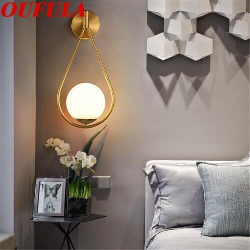 FAIRY Brass Indoor Wall Lamps LED Fixture Creative Indoor Decorative For Home Bedroom Living Room
