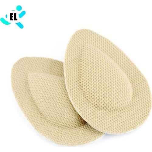 1 Pair Skin Color Water Drop Forefoot Shoe Insole High Heel Elastic Feet Palm Care Pads
