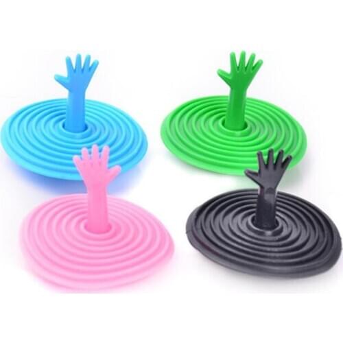 1Pcs Lovely Sink Plug Creative Sink Hair Plug Water Plug Set Bathroom Accessories Kitchen Basin Sink Toilet Water Drains Plug