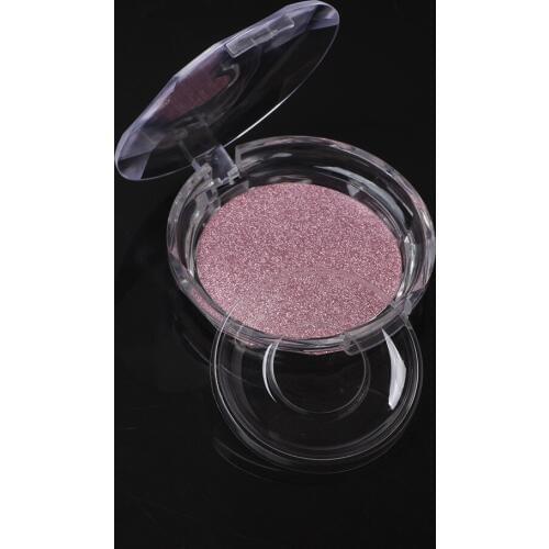 10 Colors False Eyelash Packing Box Transparent Lid Tray Individual Magnet Eyelashes Stand Acrylic Pad Lash Round Storage Tool