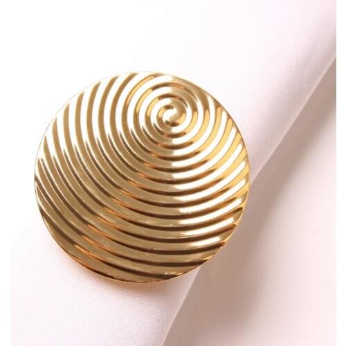 10pcs Original simple round smooth napkin ring napkin buckle paper towel ring