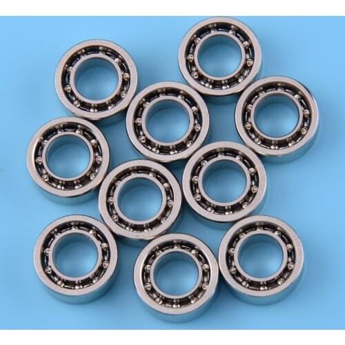 10Pcs High Speed Bearing R188 Hybrid Inline Open Design Low Maintenance for Finger Hand Spinner Toy