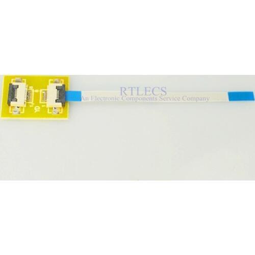 2 Sets 6 Pin to 6 Pin 0.5mm Pitch FPC Cable Extension Board adapter PCB FFC Cable 50 60 100 200 300 400 500 mm Same Sides