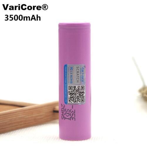 3CPS VariCore 35E original power 18650 lithium battery 3500mAh 3.7v 25A high power INR18650 35E for Samsung electrical tools