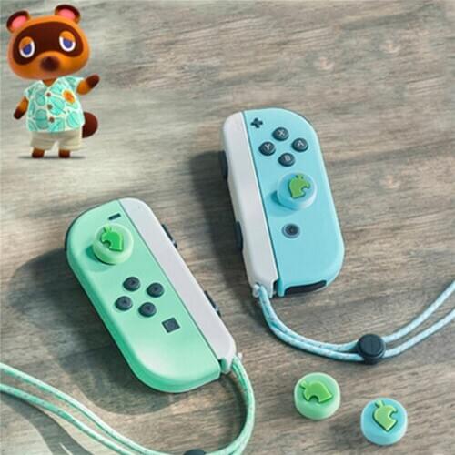 4pcs/set Soft Silicone Button Stick Analog Joystick Cover Cap for Nintend Switch /Switch Lite Console Accessories