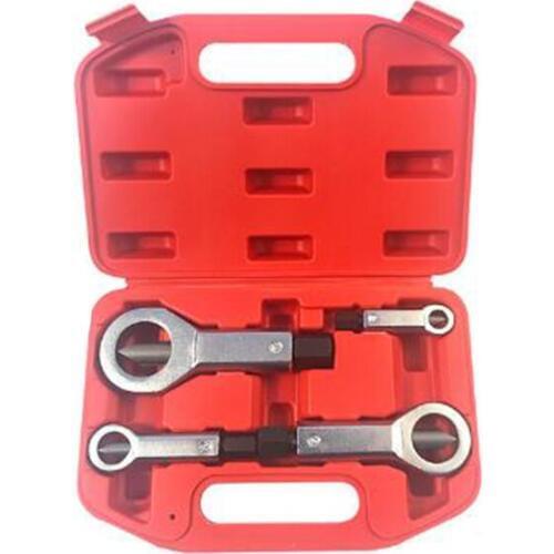 4 stuks gebroken moer scheider biscuit remover roestige moer handmatige extractor tool stalen sleutel inbussleutel