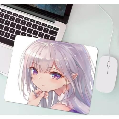 Anime sexy custom universal non-slip mouse pad leather gaming mouse pad new small table mat stylish and comfortable suitable for