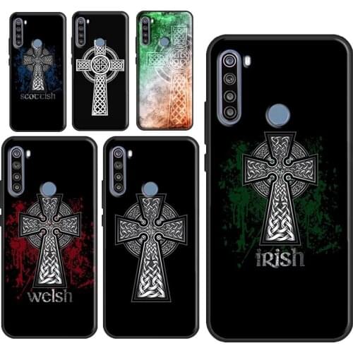 Celtic Knot Cross Case For Xiaomi Redmi Note 10 9 Pro Case For Redmi Note 8 7 Pro 8T 9S 9A 9C 9T Cover Funda