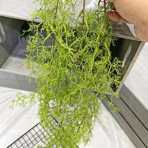 Artificial Plant Vines Wall Hanging Simulation Rattan Leaves Branches Green Plant Ivy Leaf Home Wedding Decoration Plant-Fall