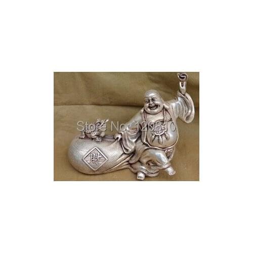 China Handmade Cloth Bag Monk Statue