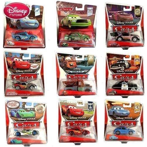 With Original Box Disney Pixar Car 3 Lightning McQueen Mater Jackson Storm Ramirez Diecast Vehicle Metal Alloy Boy Kid Toys Gift