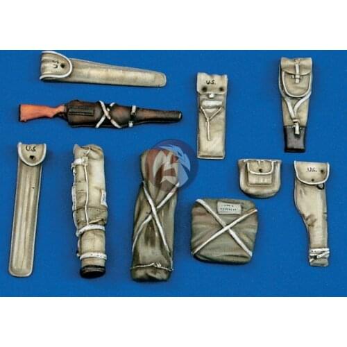 Unpainted Kit 1/35 Bags and Packs for Vehicles soldier figure Historical Figure Resin Kit