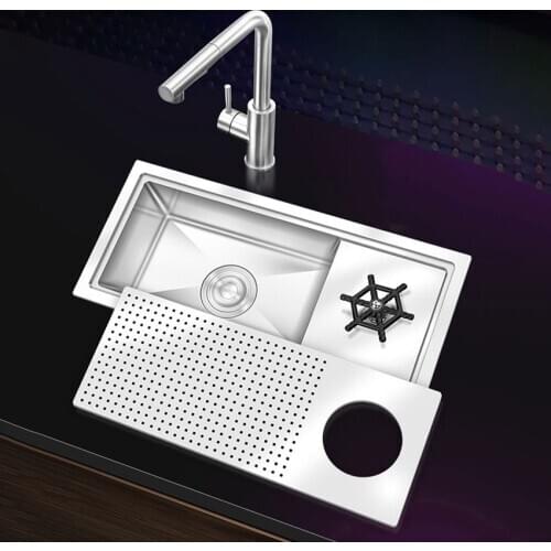 NSSXB5826 Cup Washer with Sink 304 Stainless Steel Glass Rinser For Beer Tea Milk Bar Counter Kitchen Cup Washer For Hotel Bar