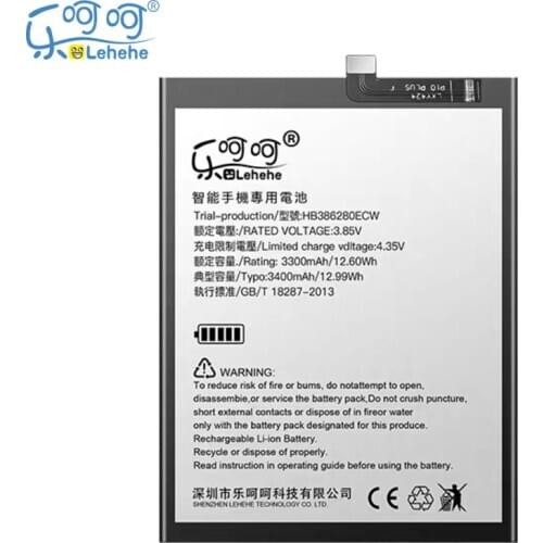 Original LEHEHE Battery for Huawei Ascend P10 Honor 9 3400mAh HB386280ECW STF-L09 STF-AL10 STF-AL00 VTR-AL00 with Tool Gifts