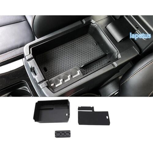 Lapetus Middle Container Storage Multifunction Box Phone Tray Accessory Decoration Fit For Mitsubishi Eclipse Cross 2018 - 2021