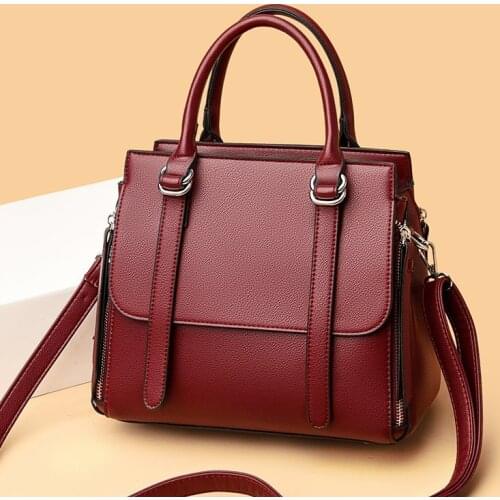 Ladies Fashion Crossbody Bags for Women 2021 Large Capacity Shoulder Bag Handbag Female High Quality PU Leather Women Bag