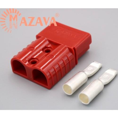 1Pcs 600V 350A Power Connector Dual-pole Quick Charging Plug SB50 Electric Car Battery UPS Cable Terminals DC 50A 120A SB50