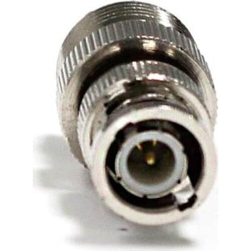 1pc UHF Female SO239 To BNC Male Plug RF Coax Adapter Convertor Straight Nickelplated for WIFI Router