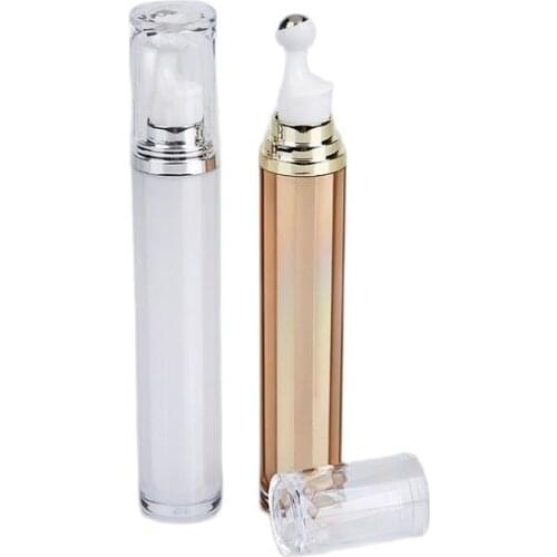 20ML Acrylic bottle roll on press pump lotion emulsion eye serum spot removal hyaluronic water skin care cosmetic packing