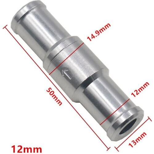 Aluminum Check Valve Accessory Replacement Replaces Spare Part Repair Alloy Car One Non-return Gasoline Hot Sale