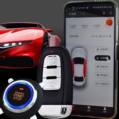 Mobile phone bluetooth control car open door Keyless entry remote Start the car with one click Anti-theft device
