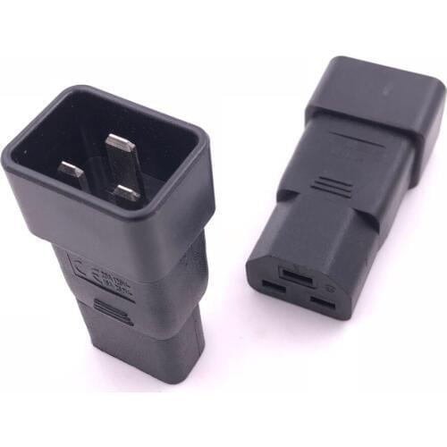 C19-C20 AC Power Adapter IEC320 C19 TO C20 Wire Connector Converter Male To Female Socket Chassis Server Conversion Plug