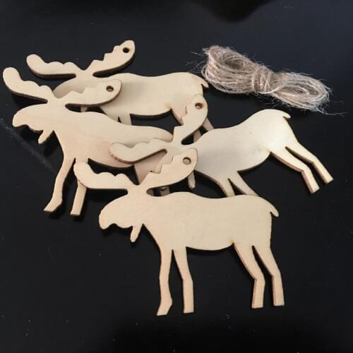 Deer - Engraved Laser Cut Out Unfinished blank Wood