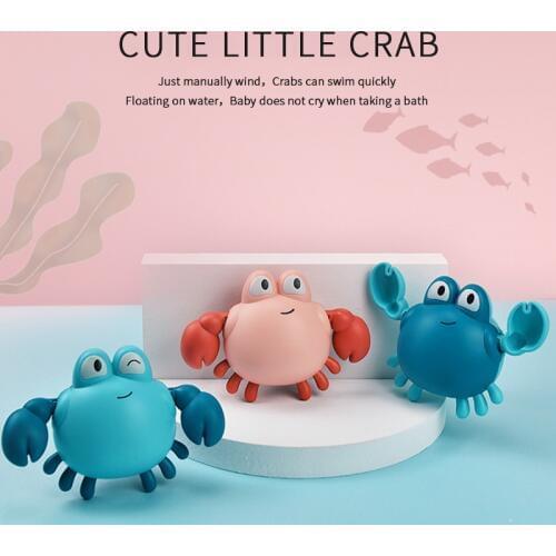 Baby Bathing Toy Kids Cute Crab Shower Pool Swimming Water Dropshipping Classic Toys Play In Water Toddler Gifts Spray Sprinkler