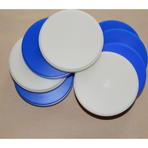 1 Pieces OD98*10~30mm Dental Wax Disc Block White And Blue Temporary Crowns Bridge Open Milling System Wax Carving Blanks