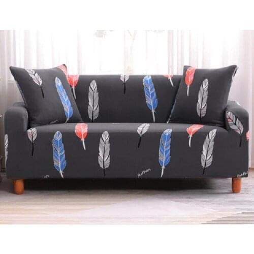 Stretch Slipcovers Elastic Stretch Sofa Covers for Living Room Couch Cover L shape Sectional Armchair Cover Furniture Slipcovers