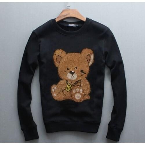 Anime Hoody Style Mens Long Sleeve Autumn Winter Casual Sweatshirt Hoodies Top man and women Hoodies Hot drill